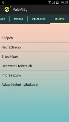 ValóVilág android App screenshot 4